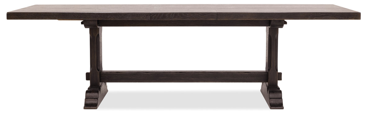a wooden table with legs