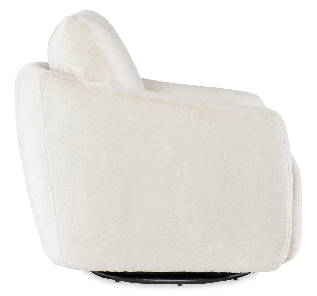 a white chair with a pillow