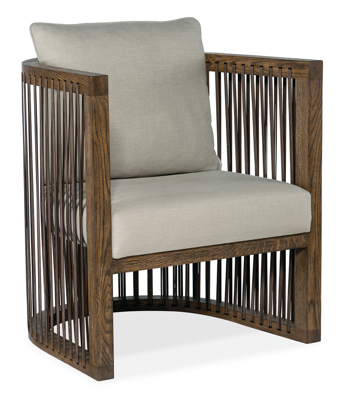 a chair with a cushion