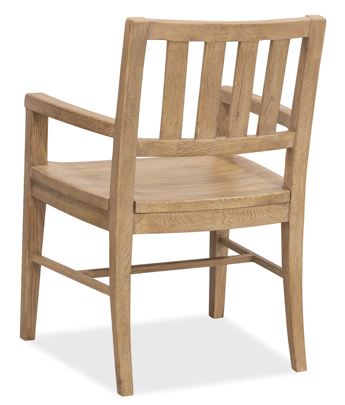 a wooden chair with a white background