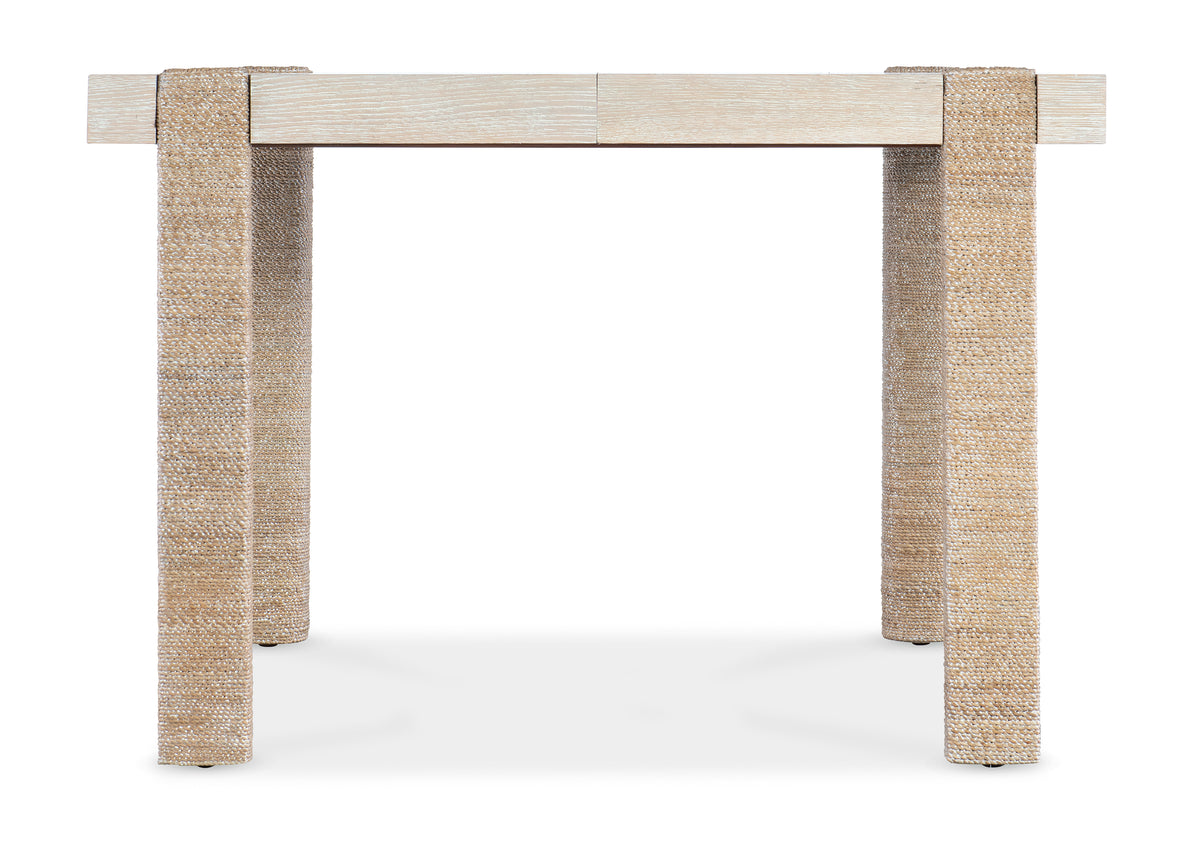 a table with a rectangular top