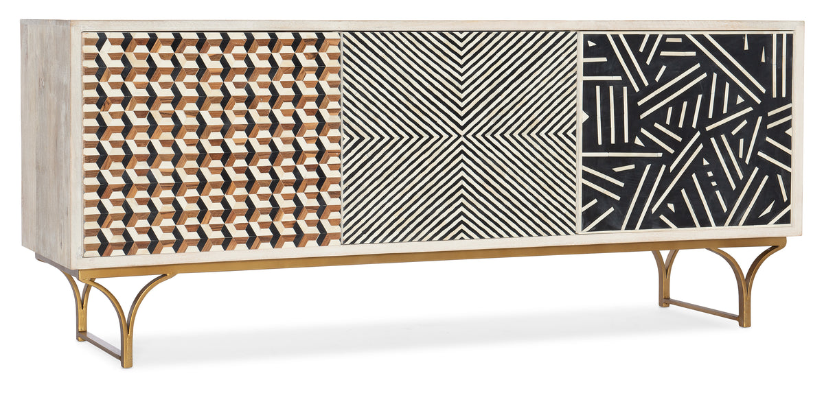 a rectangular object with different patterns