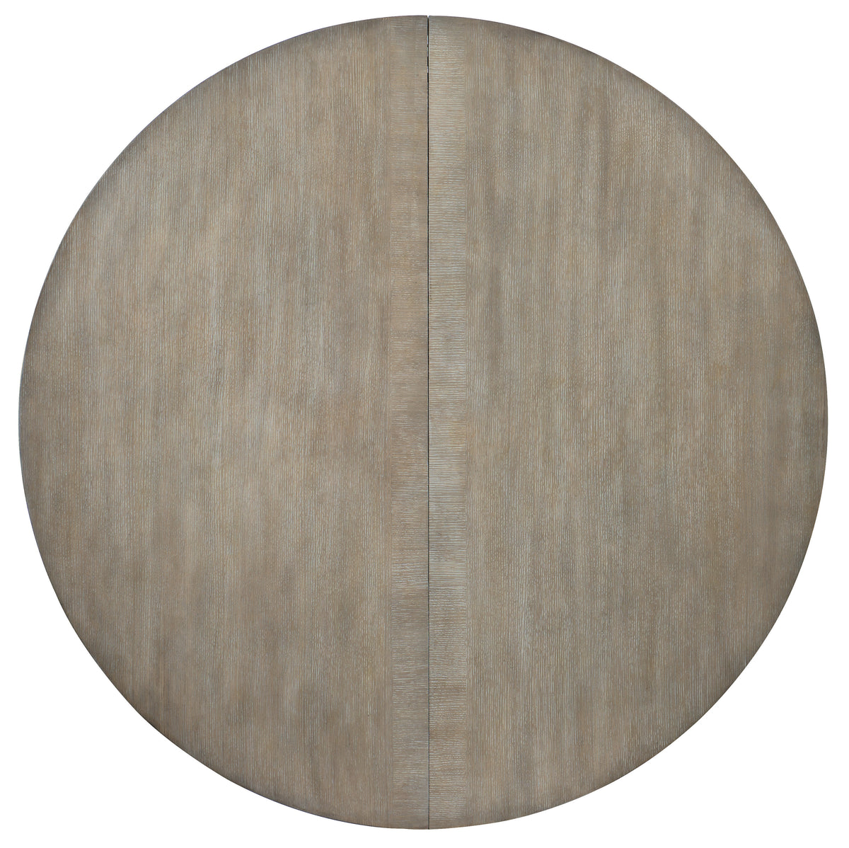 a circular wood surface with a white background