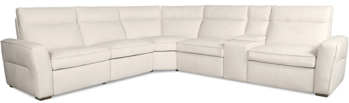 Vann Six-Piece Power Sectional - Hooker Furniture (HRF-3253)