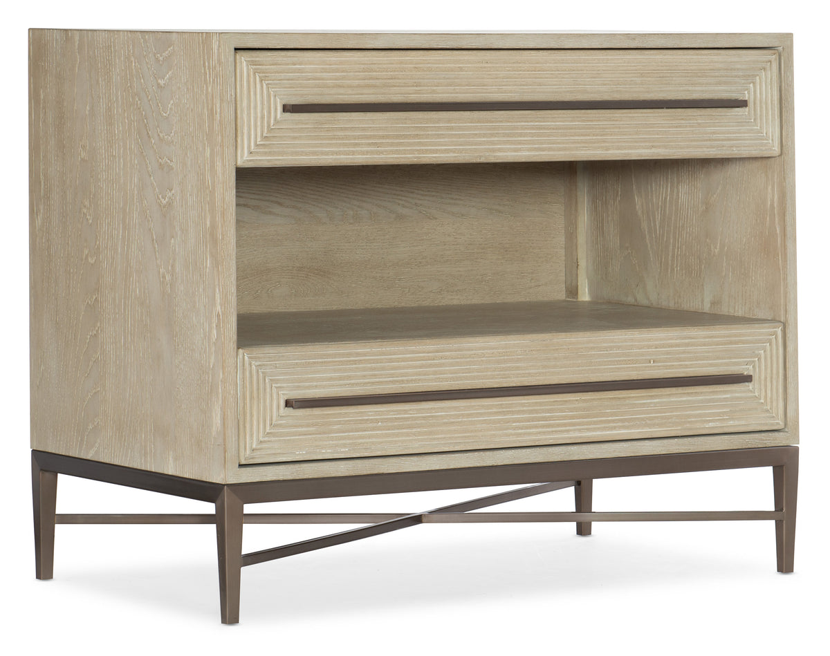 a wooden cabinet with a shelf