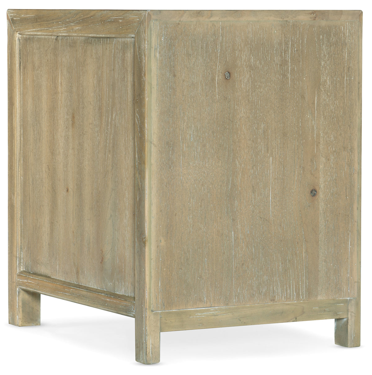 a wooden box with a white background