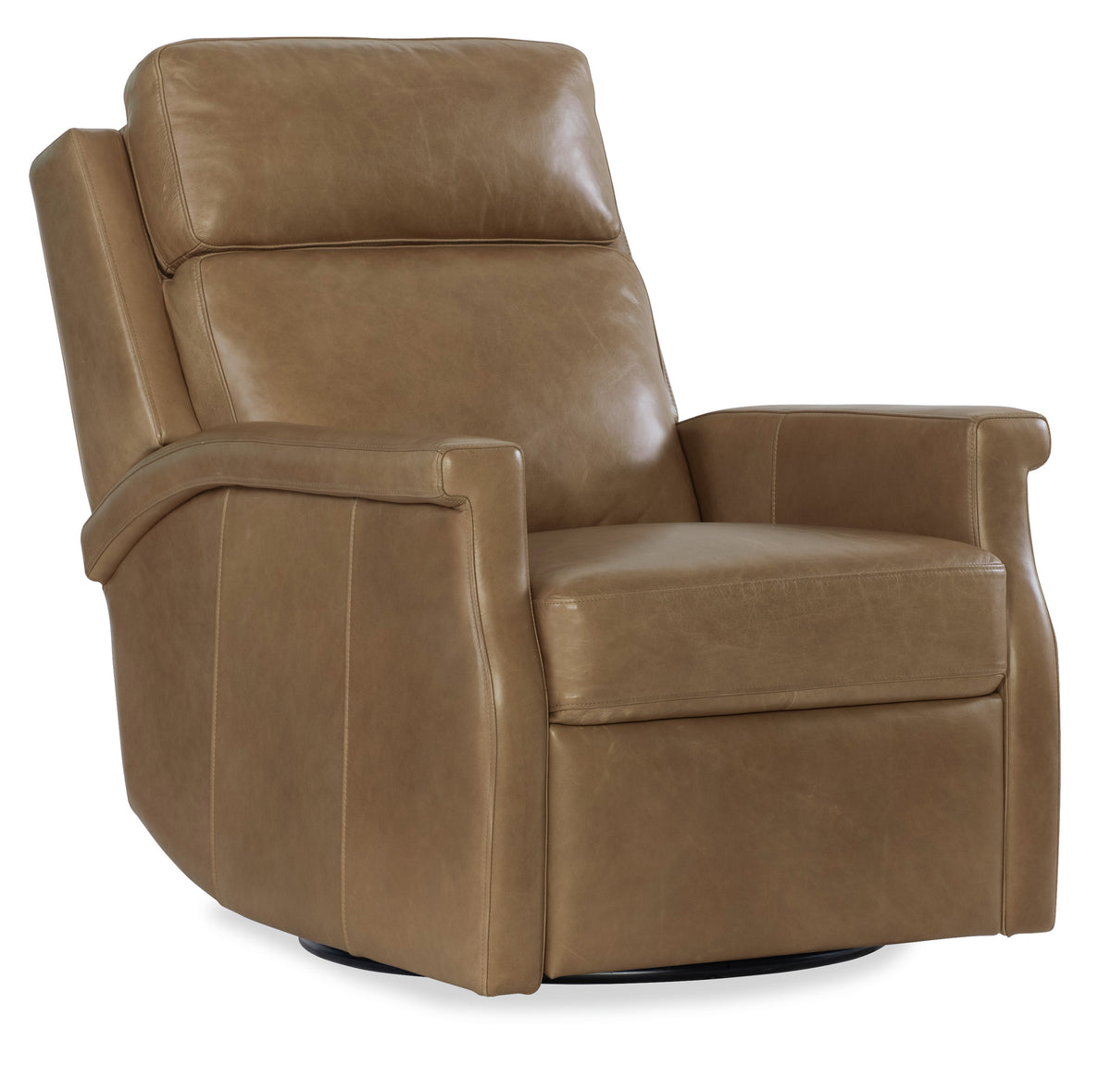 Kaufman Swivel Power Recliner with Pop-Up Headrest - Hooker Furniture (HRF-3236)