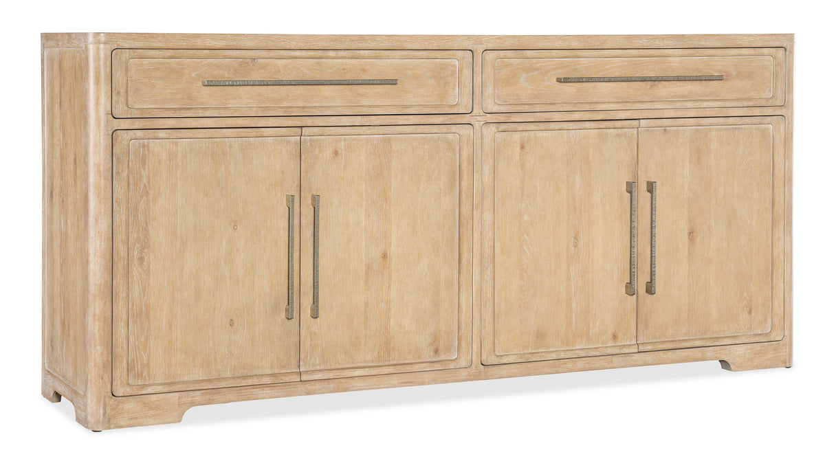 a wooden cabinet with drawers