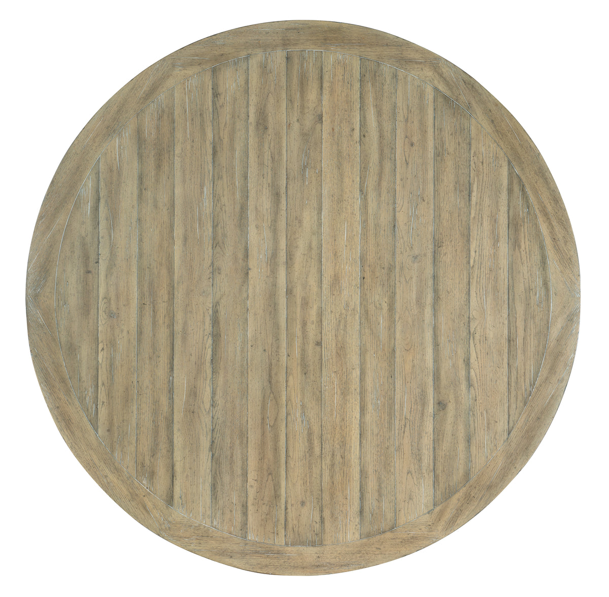 a circular wood table top