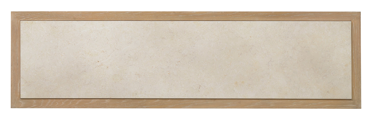 a white rectangular object with a wooden frame