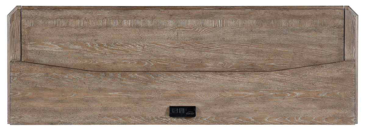 a rectangular object with a black outlet on it