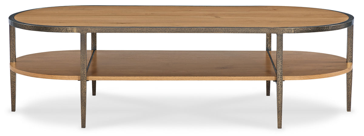 Cashiers Oval Cocktail Table - Hooker Furniture (HRF-3123)