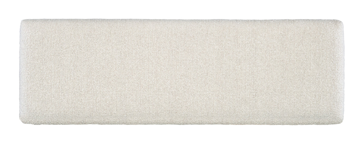 a white rug with a white border