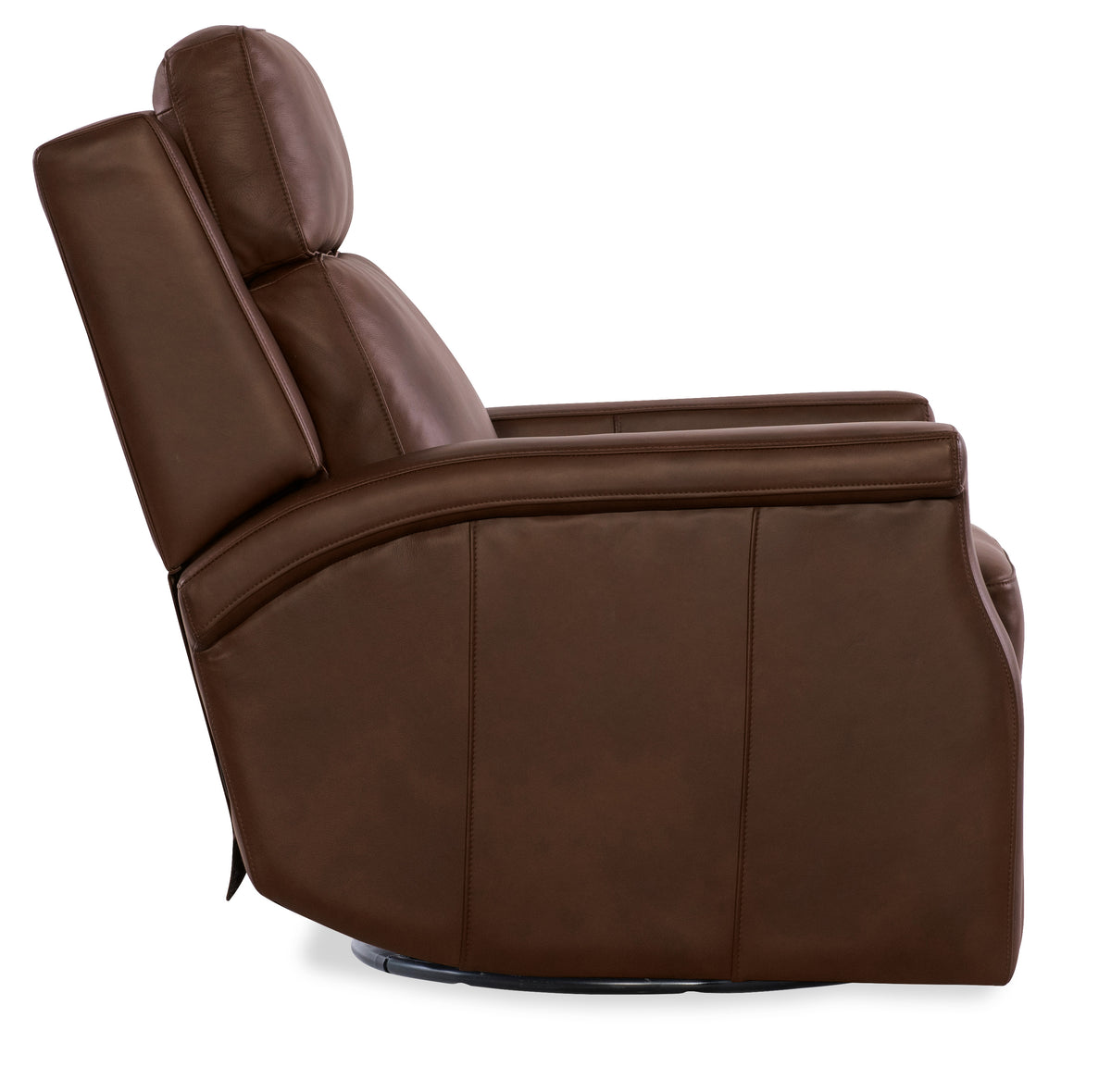Kaufman Swivel Power Recliner with Pop-Up Headrest - Hooker Furniture (HRF-3237)