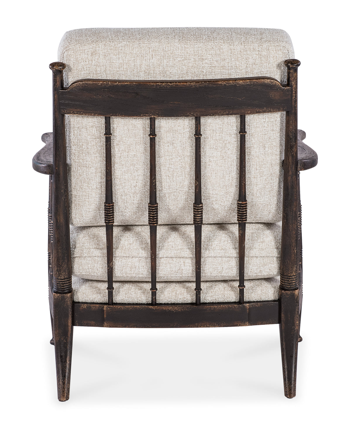 a back of a chair