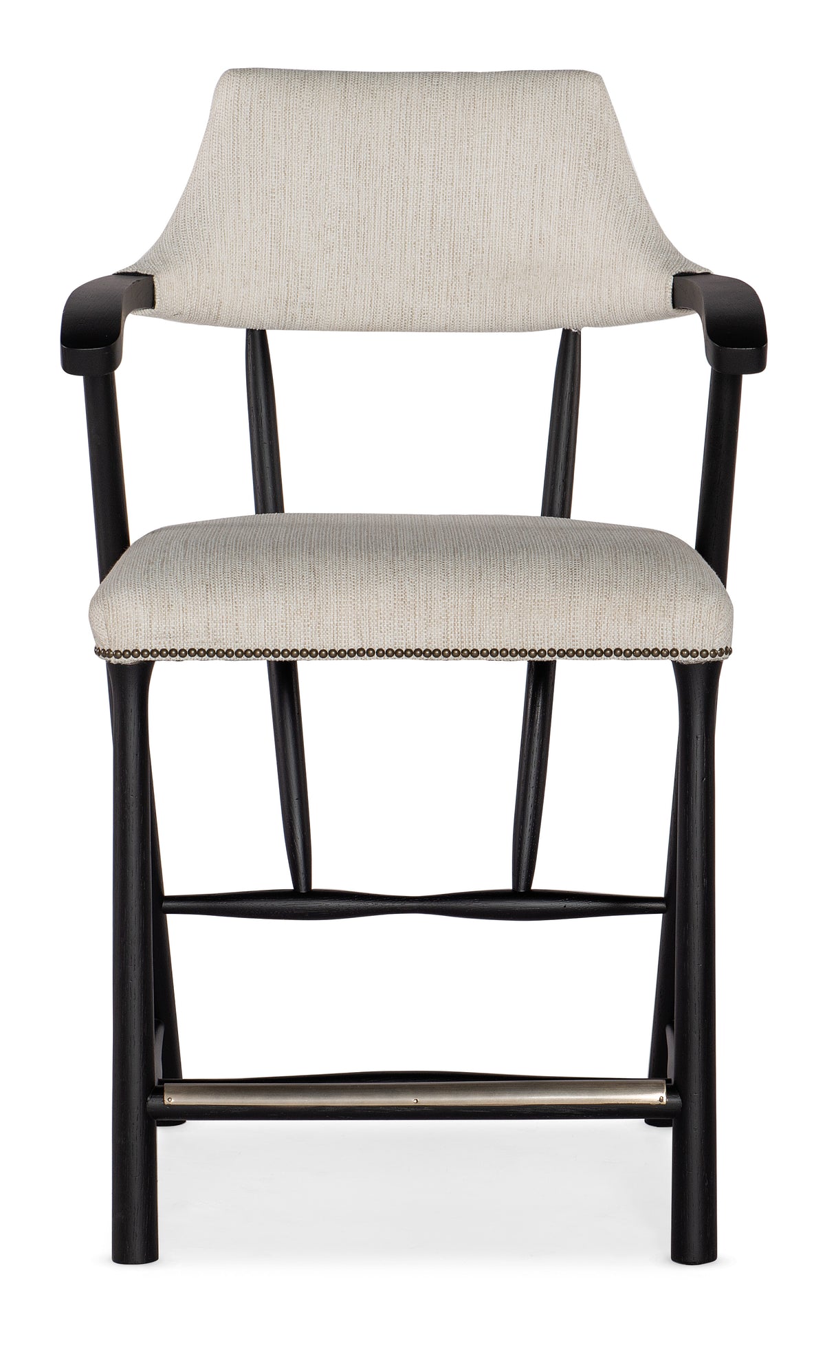 a chair with a cushion