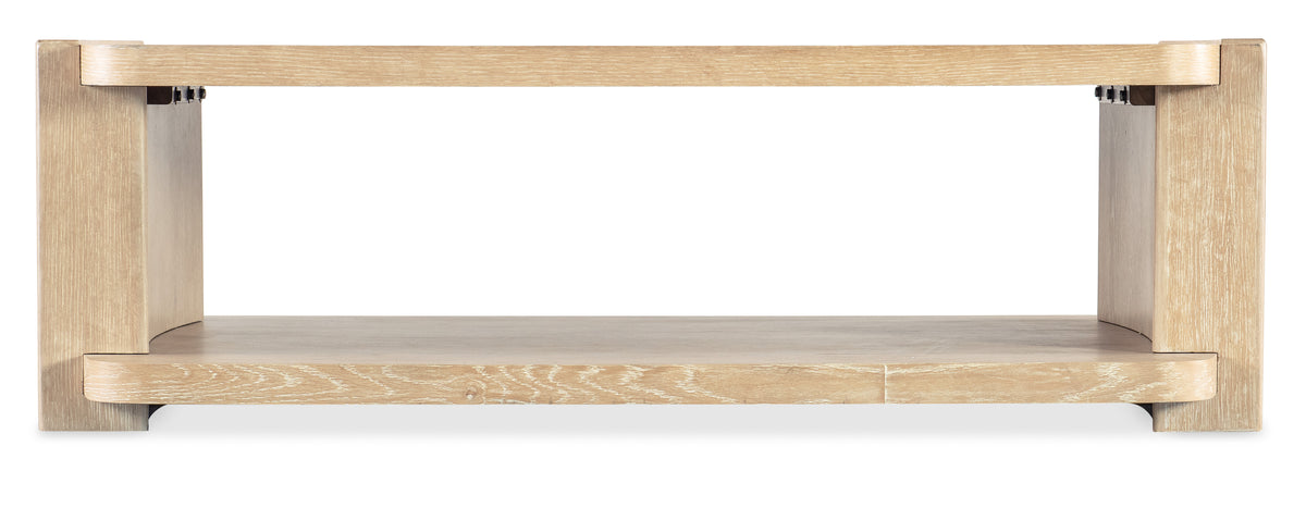 a wooden shelf with a white background
