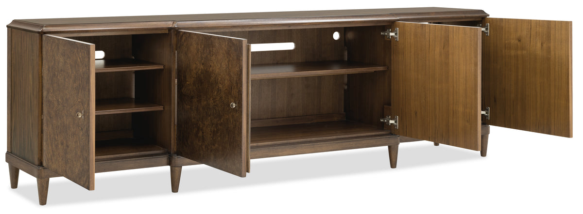 Melange Burleigh Entertainment Console - Hooker Furniture (HRF-3182)