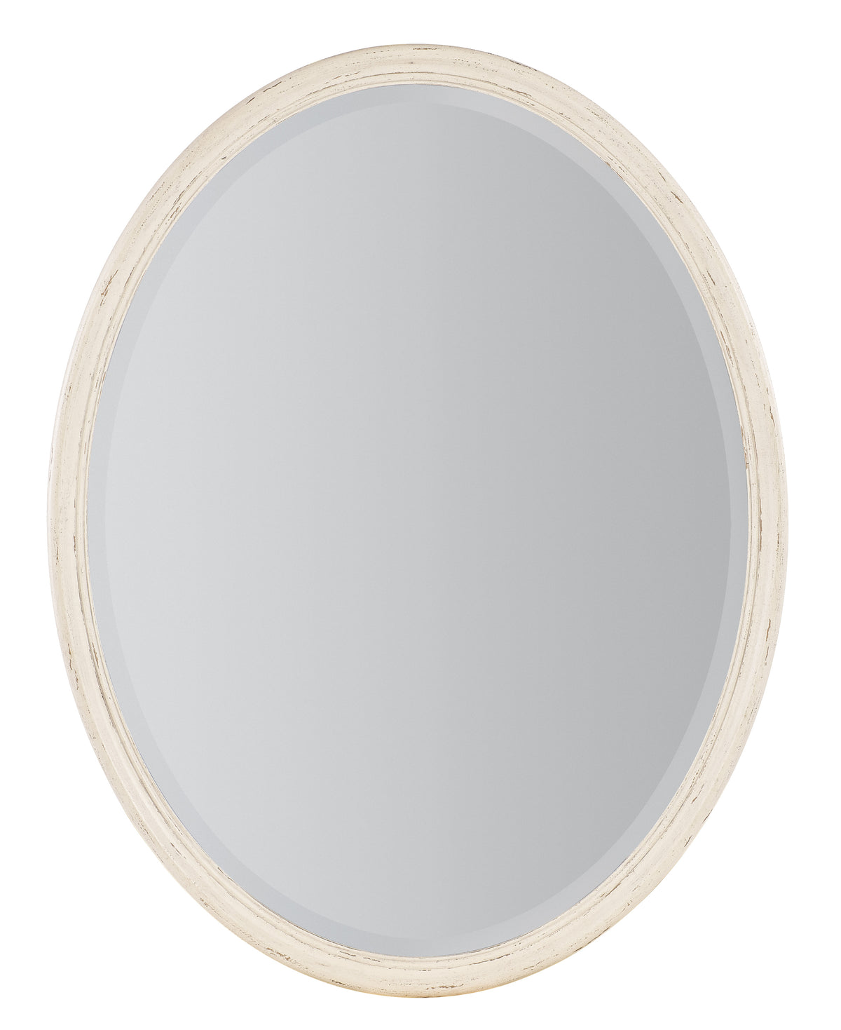 a mirror with a white frame