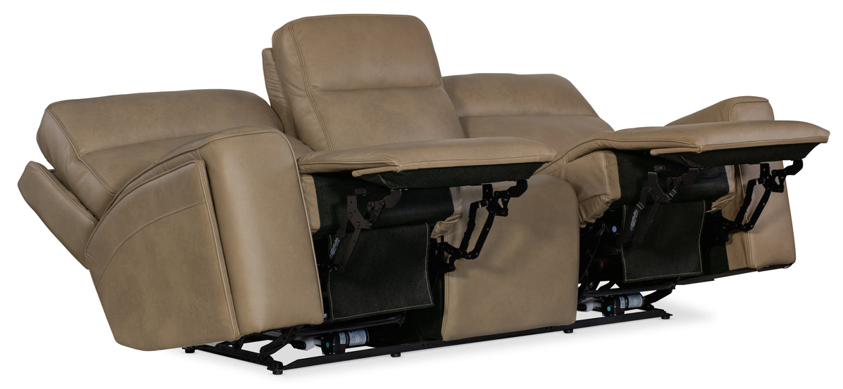 Riverton Power Sofa with Power Headrest and Lumbar - Hooker Furniture (HRF-3250)