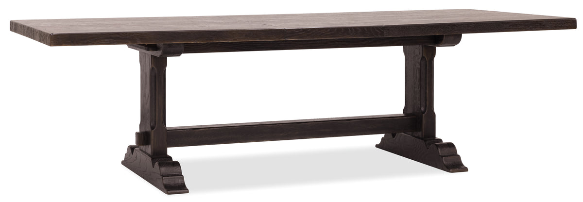 a wooden table with legs
