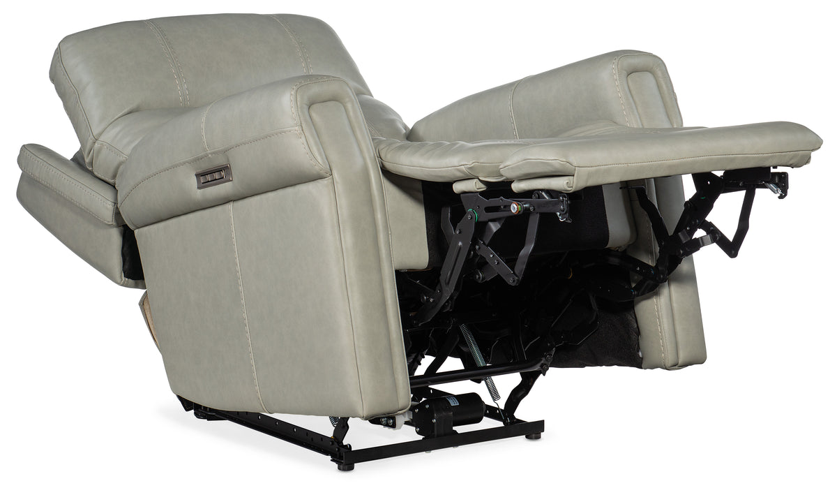 a recliner with a lift and a lift arm