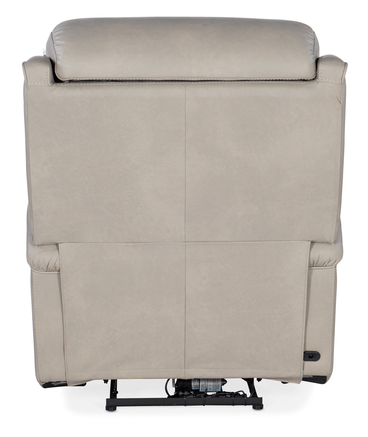 the back of a recliner
