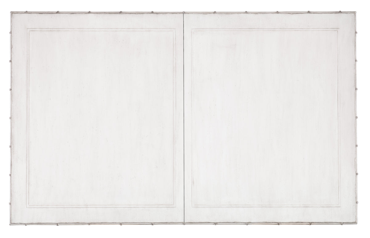 a white rectangular object with a square border