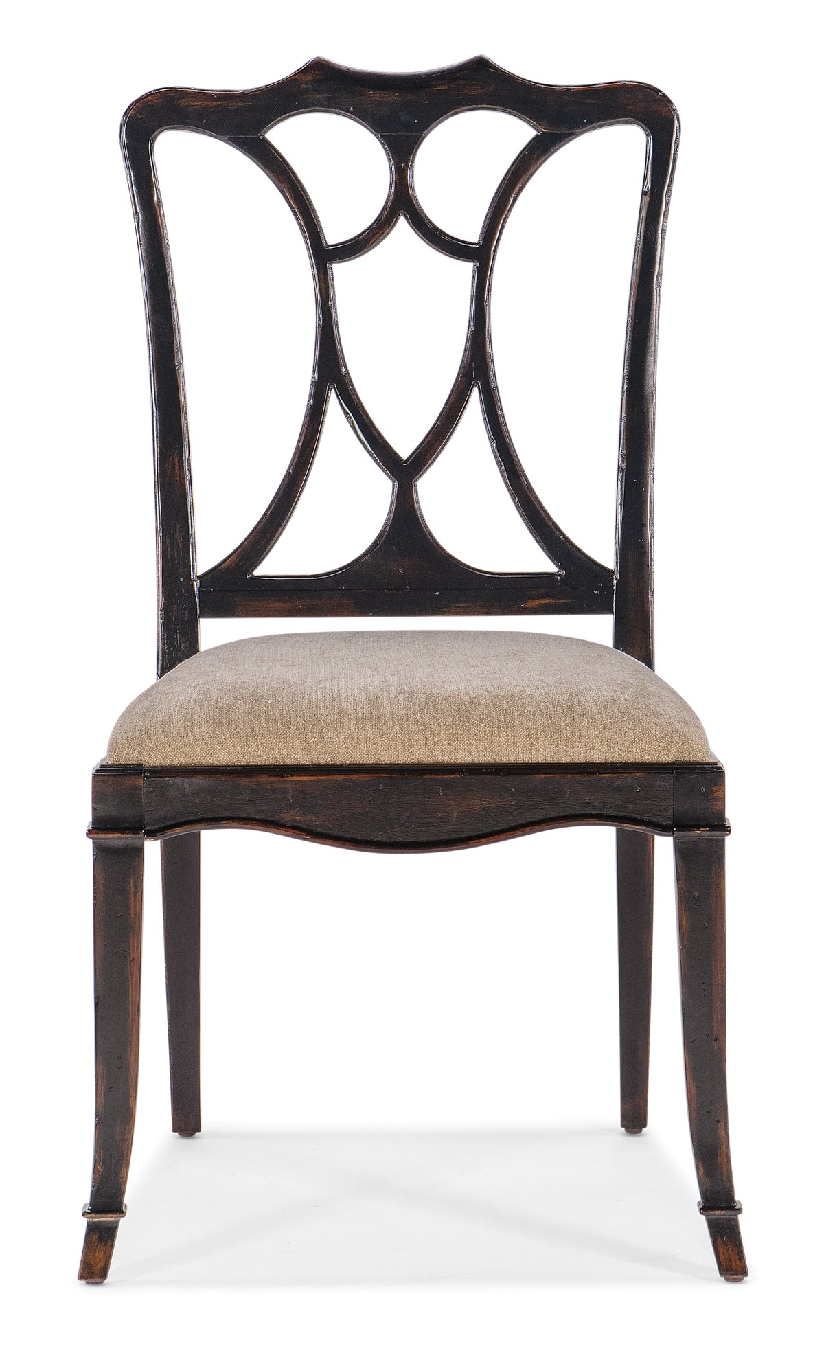 a chair with a cushion