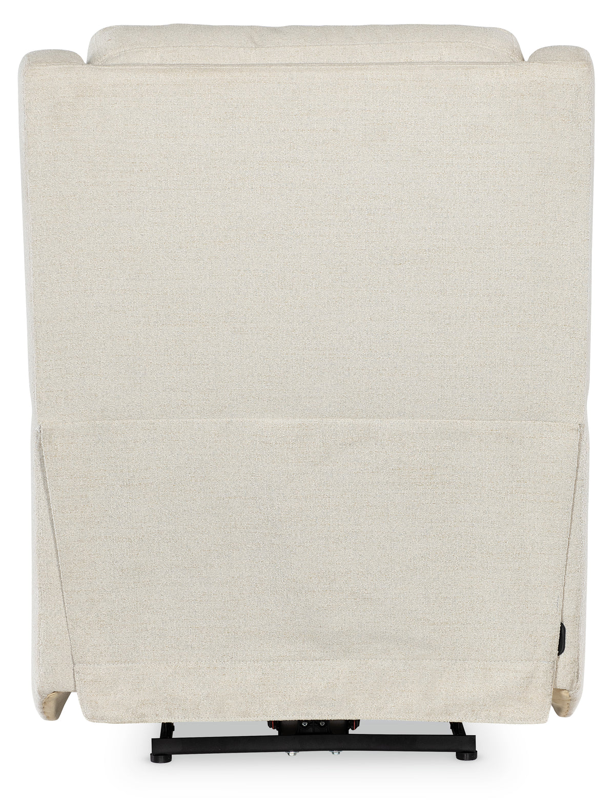 a white fabric with a black stripe