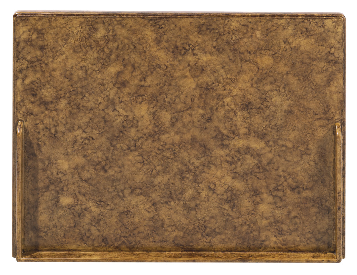 a brown rectangular object with a wooden frame