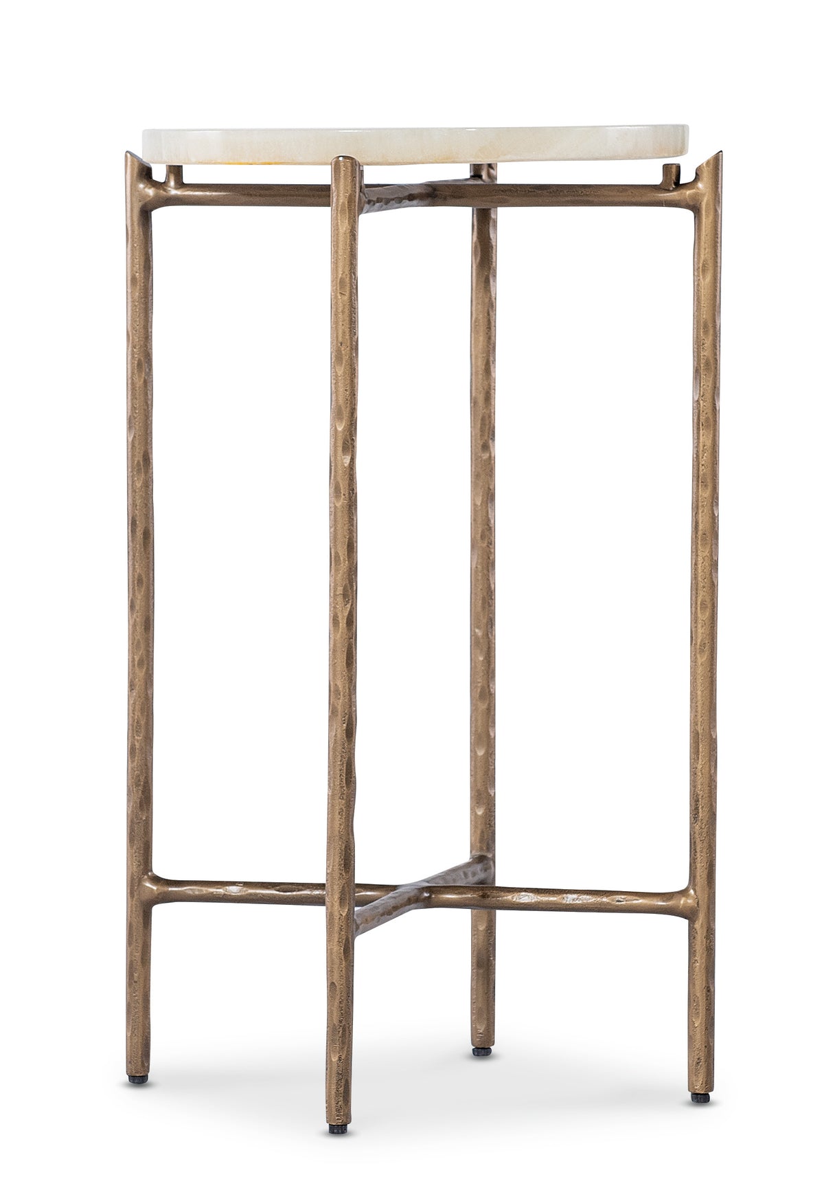 a metal stand with a square top
