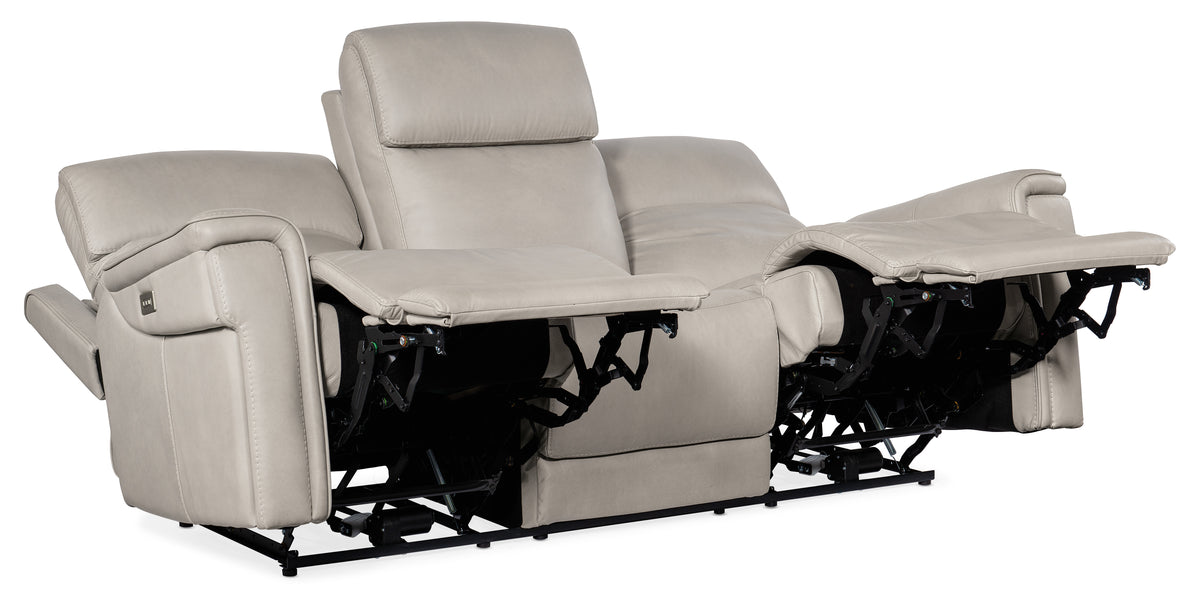 a reclining chair with two recliners