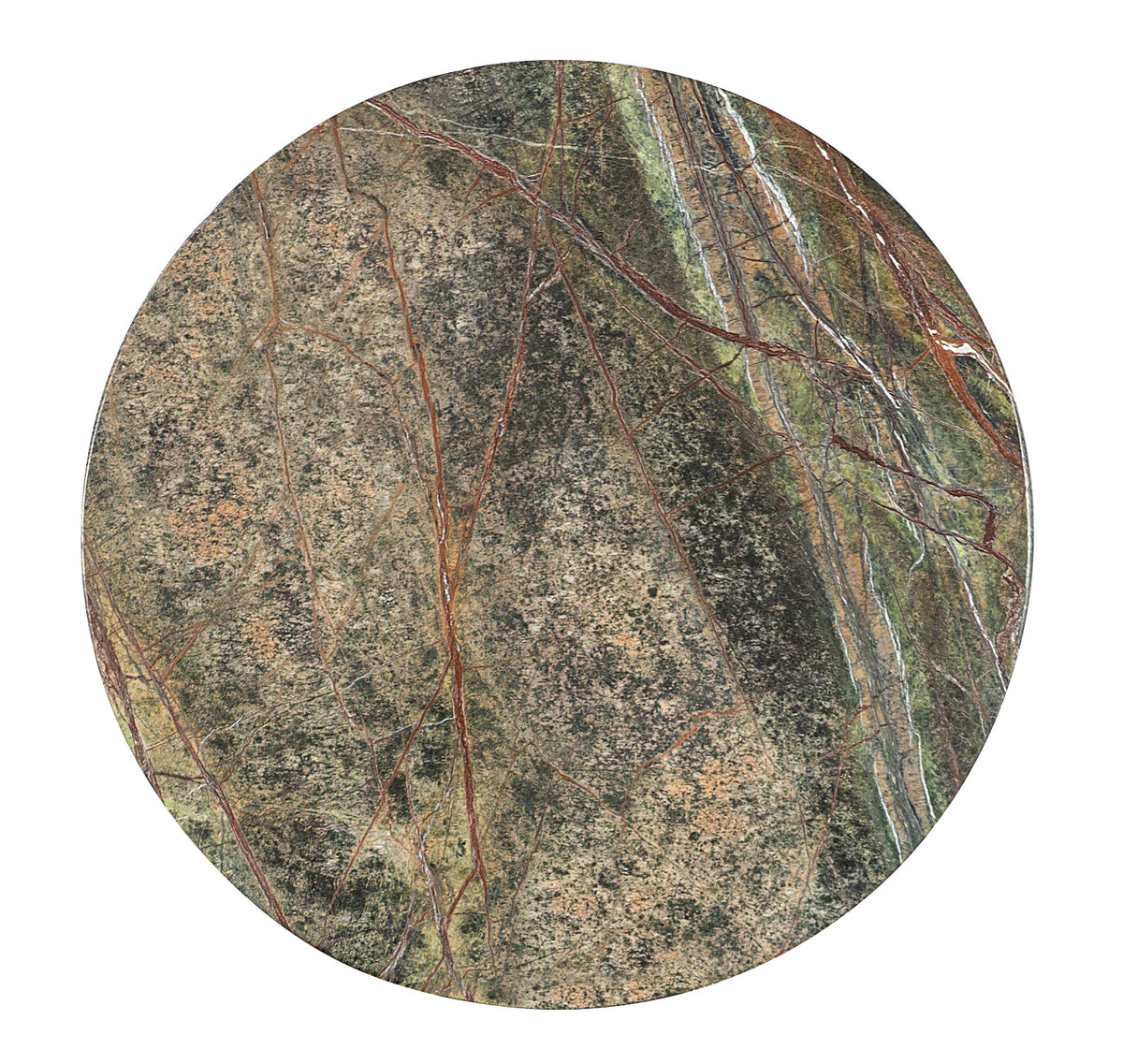 a circular surface with a pattern