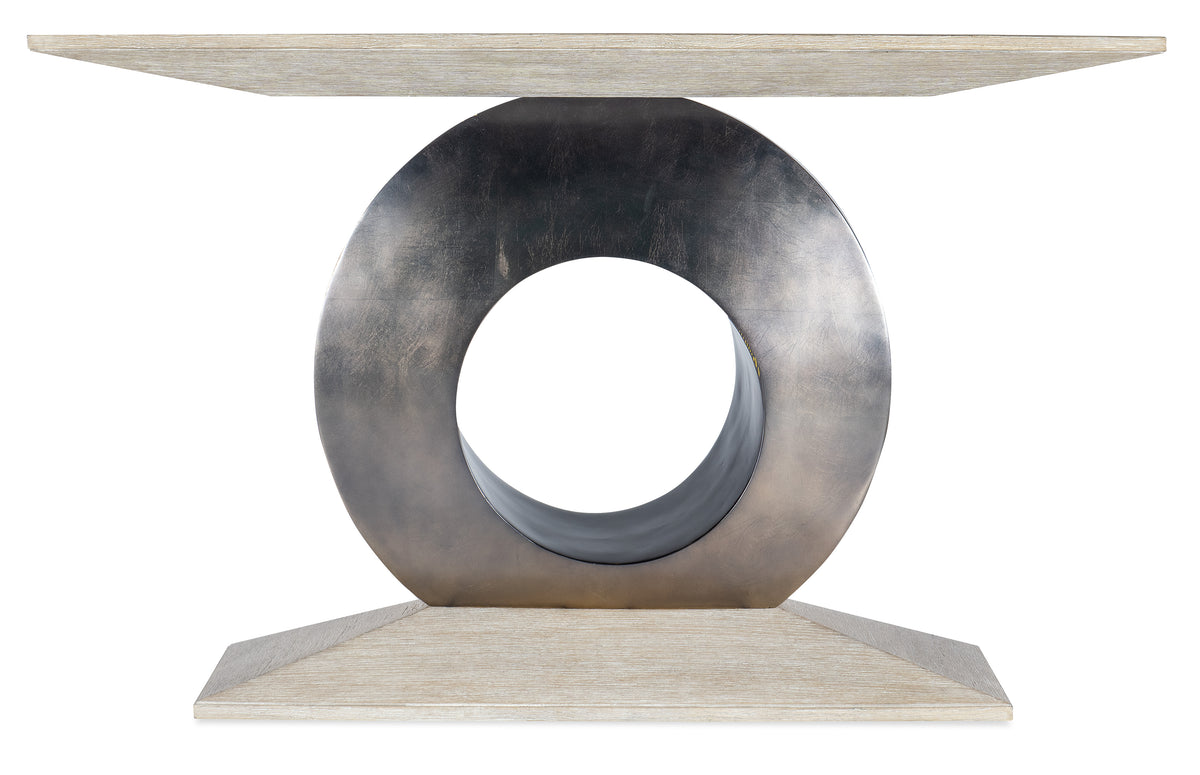a metal object with a circular object on top