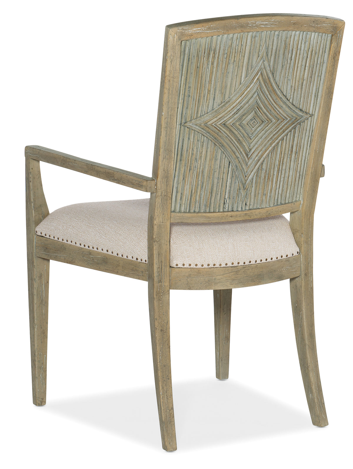 a chair with a cushion