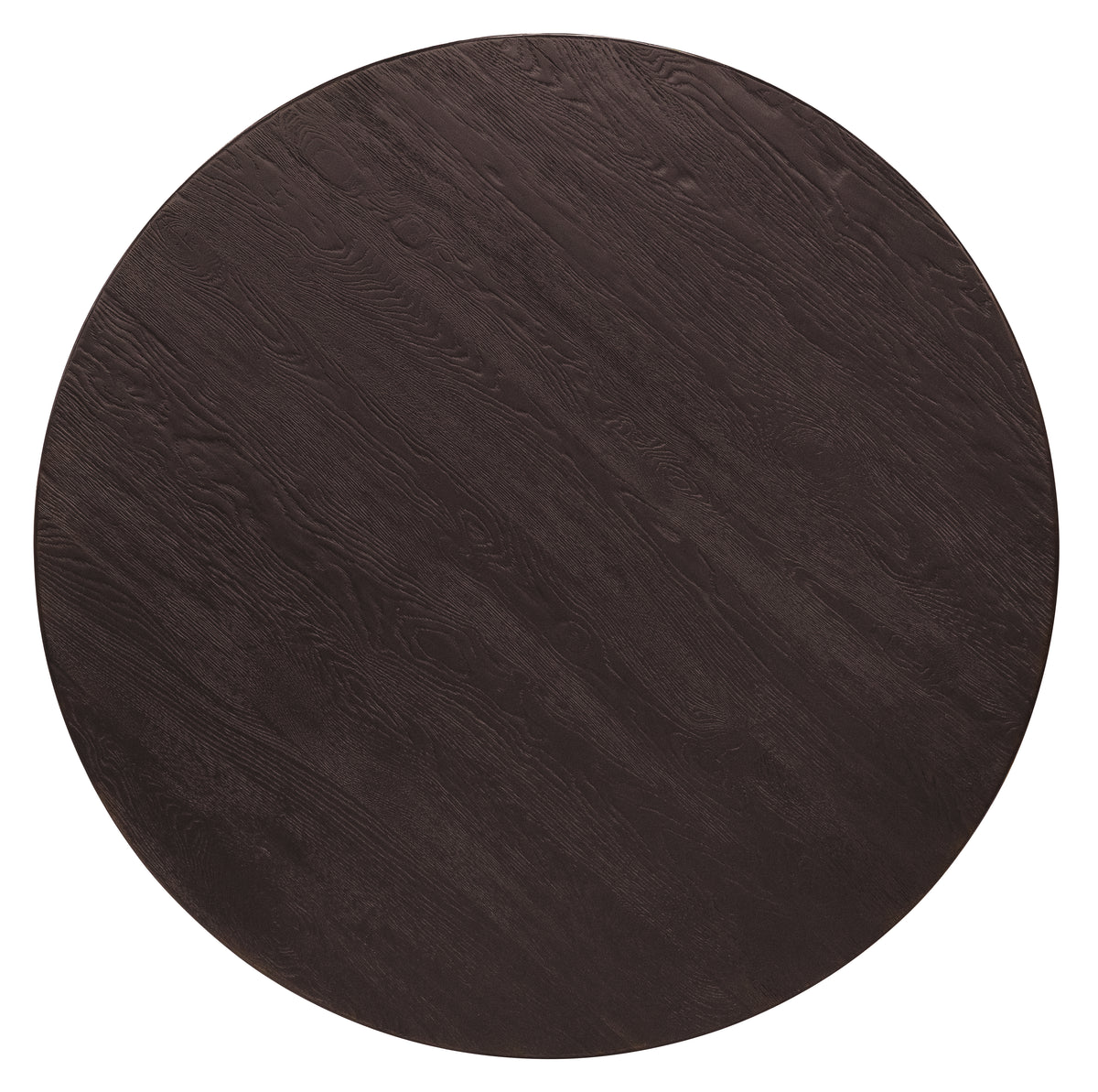 a black circle with a white background