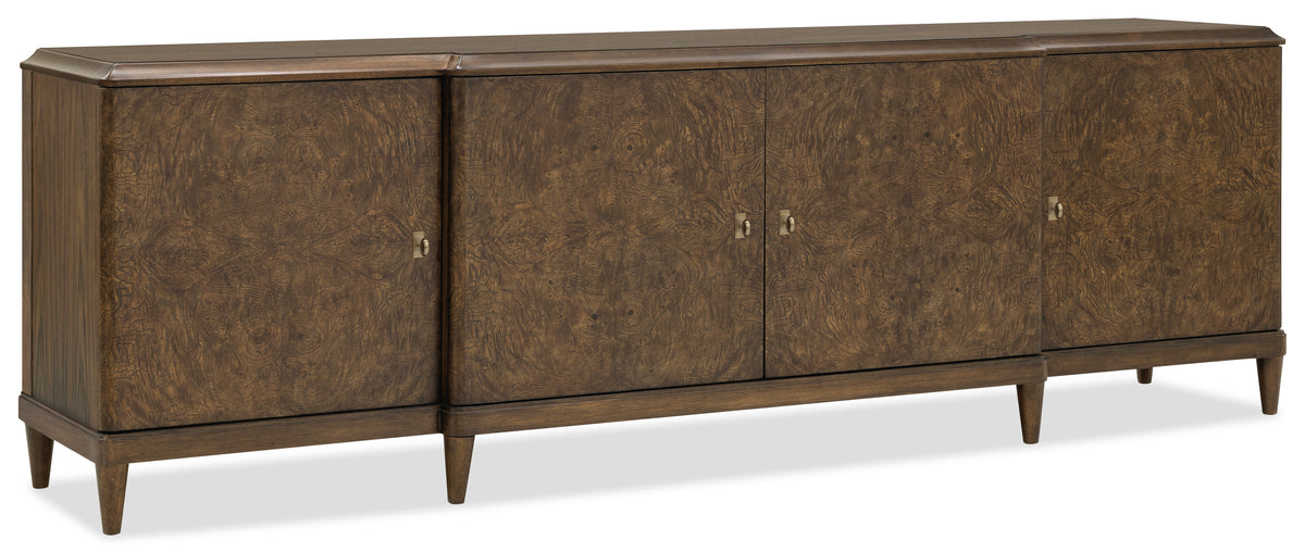 Melange Burleigh Entertainment Console - Hooker Furniture (HRF-3182)