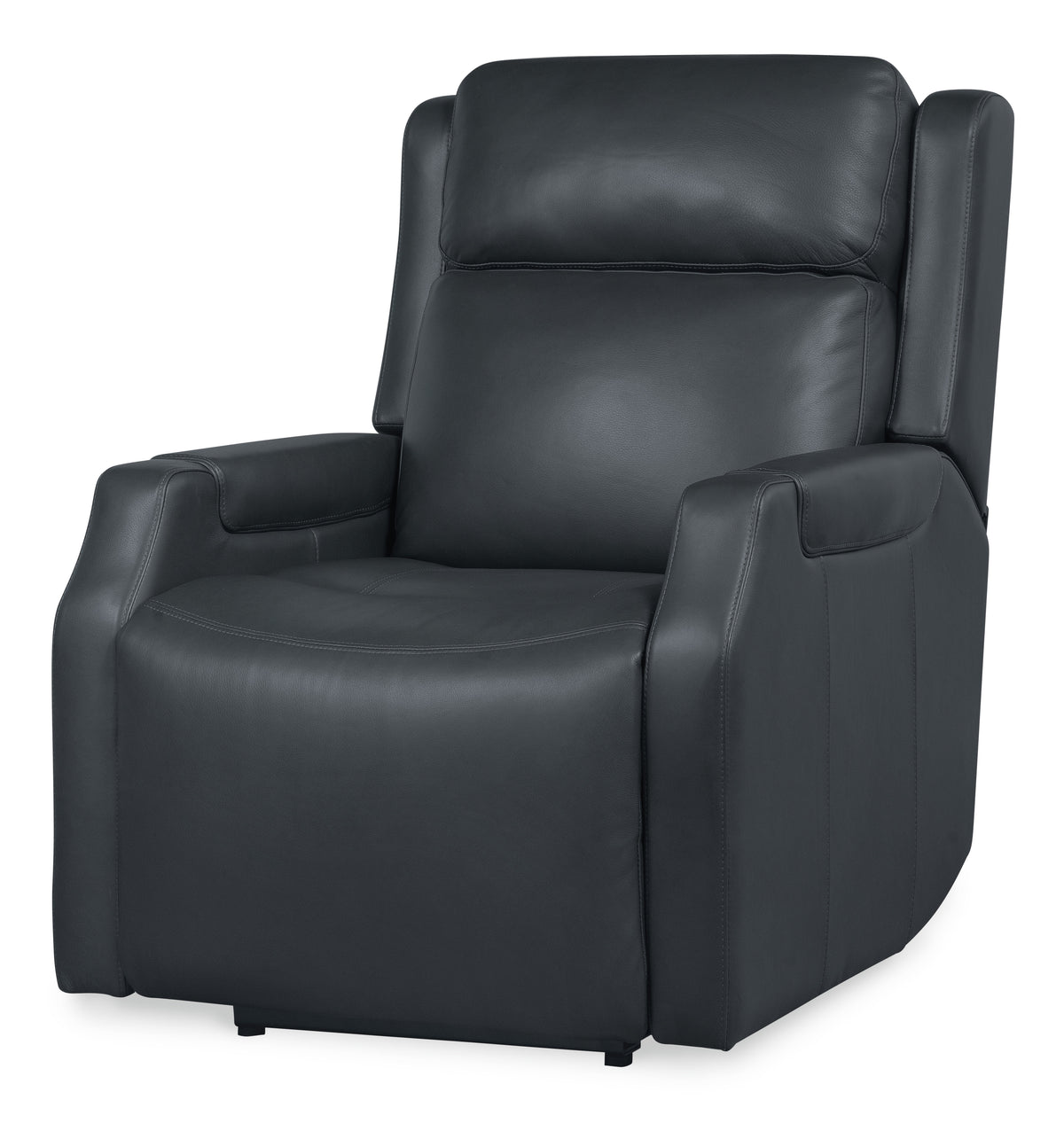 a black recliner chair