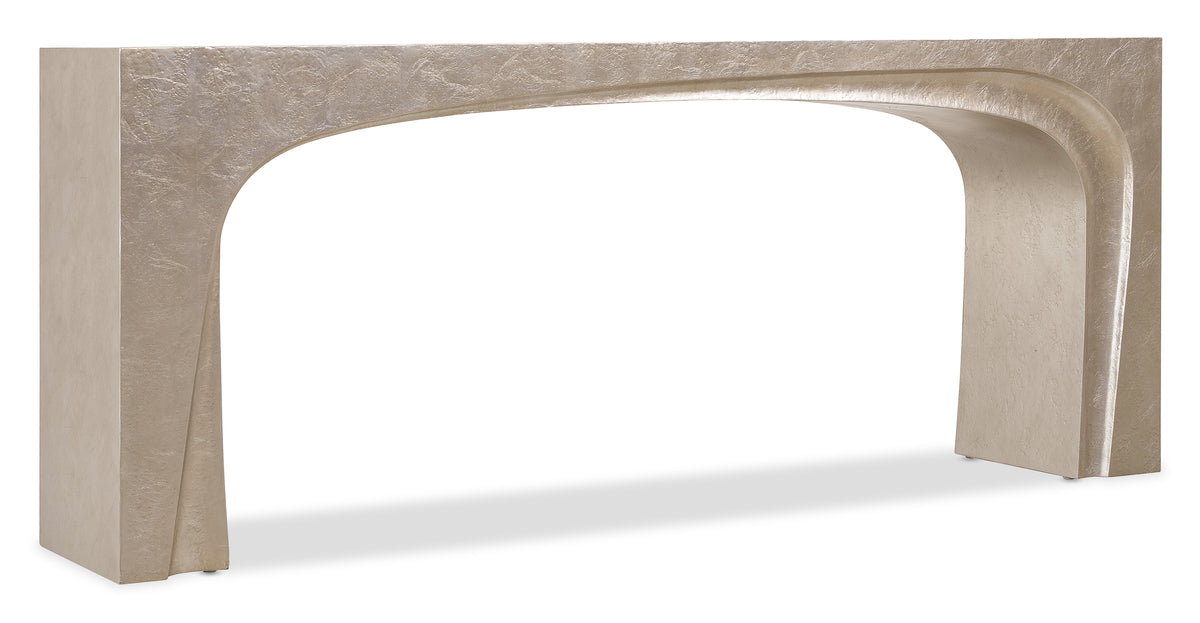 a metal object with a shadow