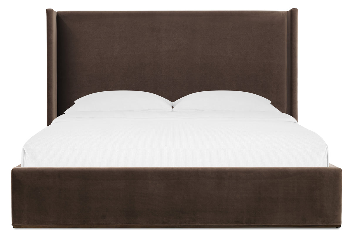 Archives California King Upholstered Panel Bed - Hooker Furniture (HRF-3179)
