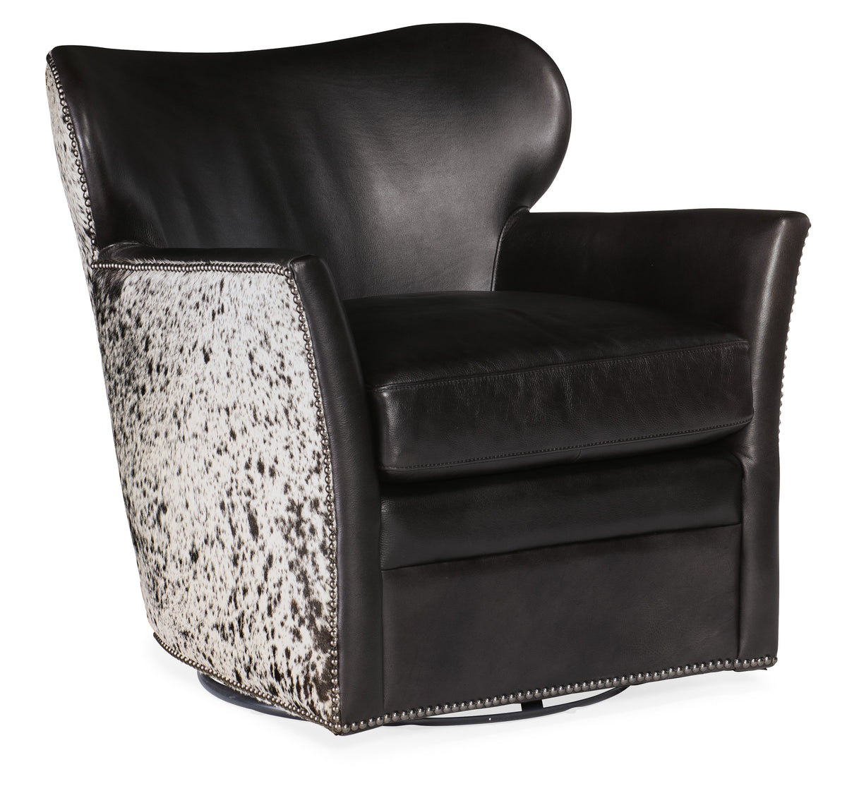 a black and white chair