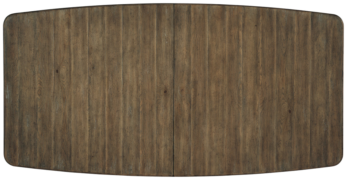 a close up of a wood table