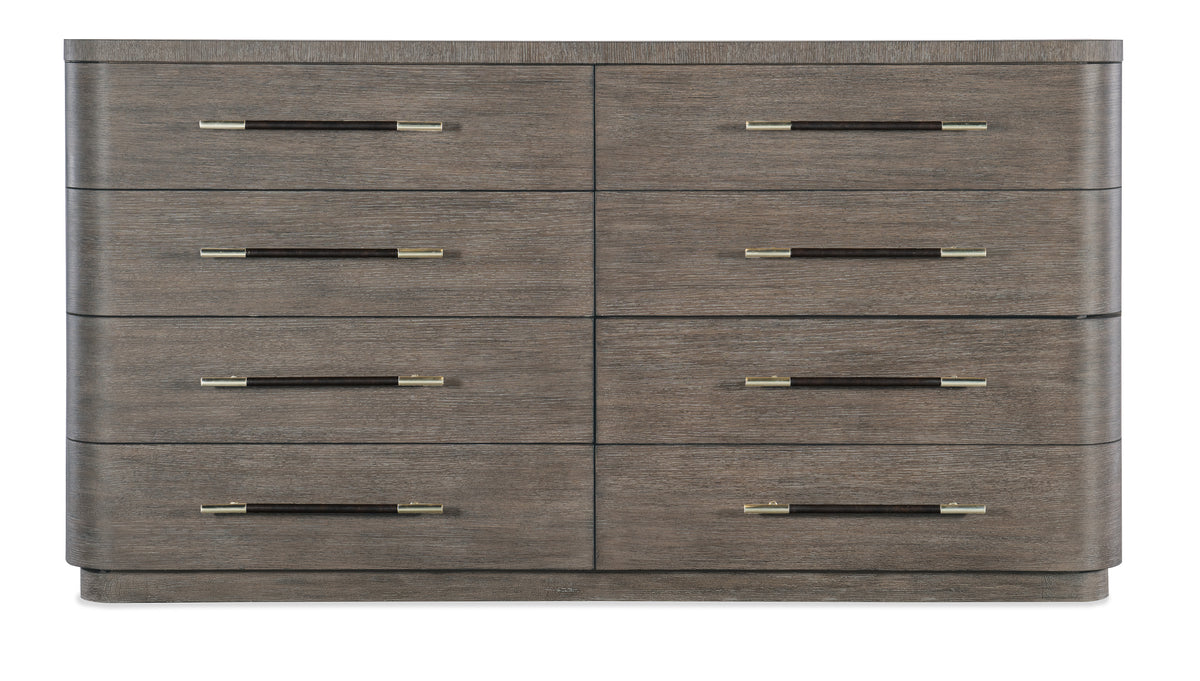 a close up of a dresser