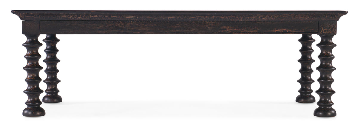 a black table with legs