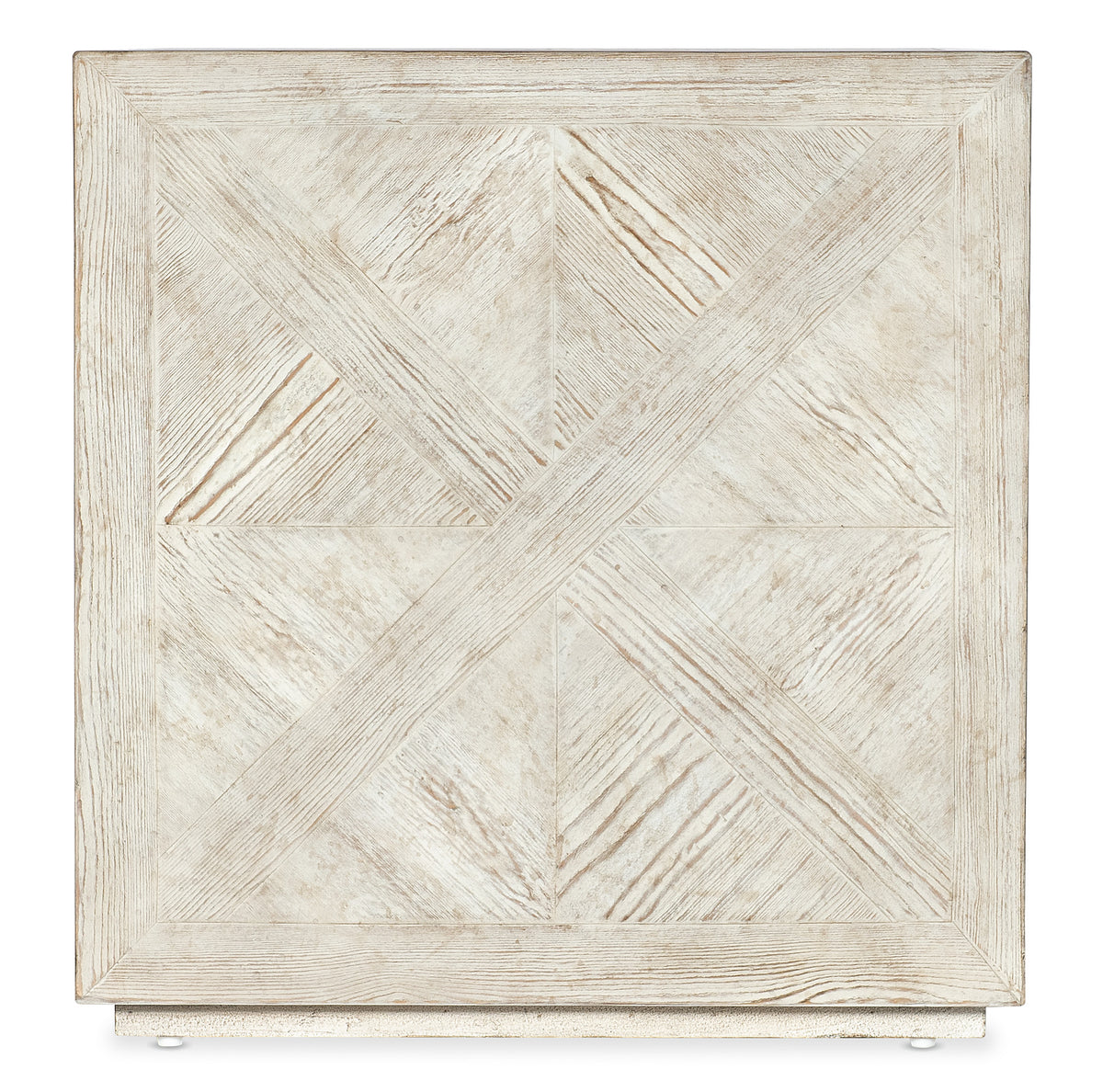 a white square object with a cross pattern