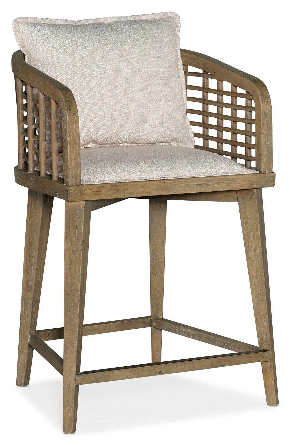 a chair with a cushion