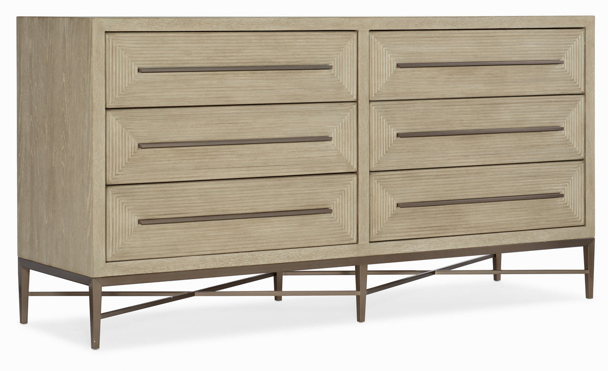 a close-up of a dresser