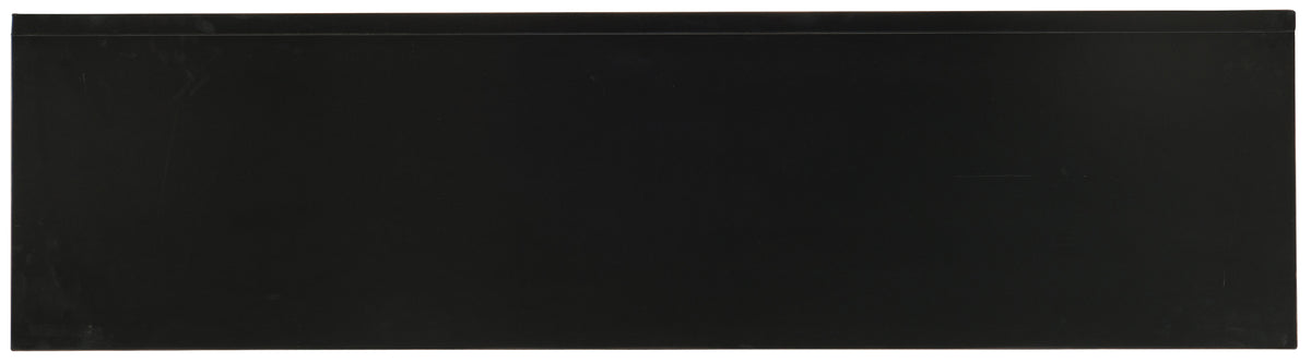 a black rectangular object with a white border