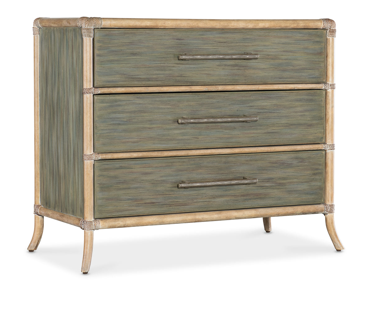a chest of drawers with a white background
